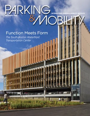 The cover of parking and mobility.