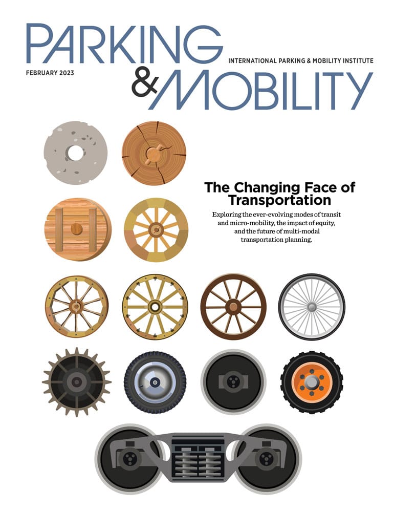 Parking & Mobility cover, February 2023