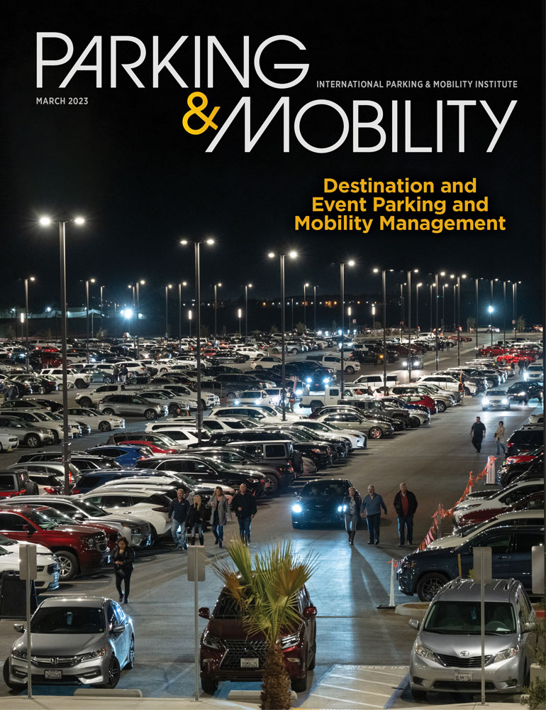 The cover of Parking & Mobility.